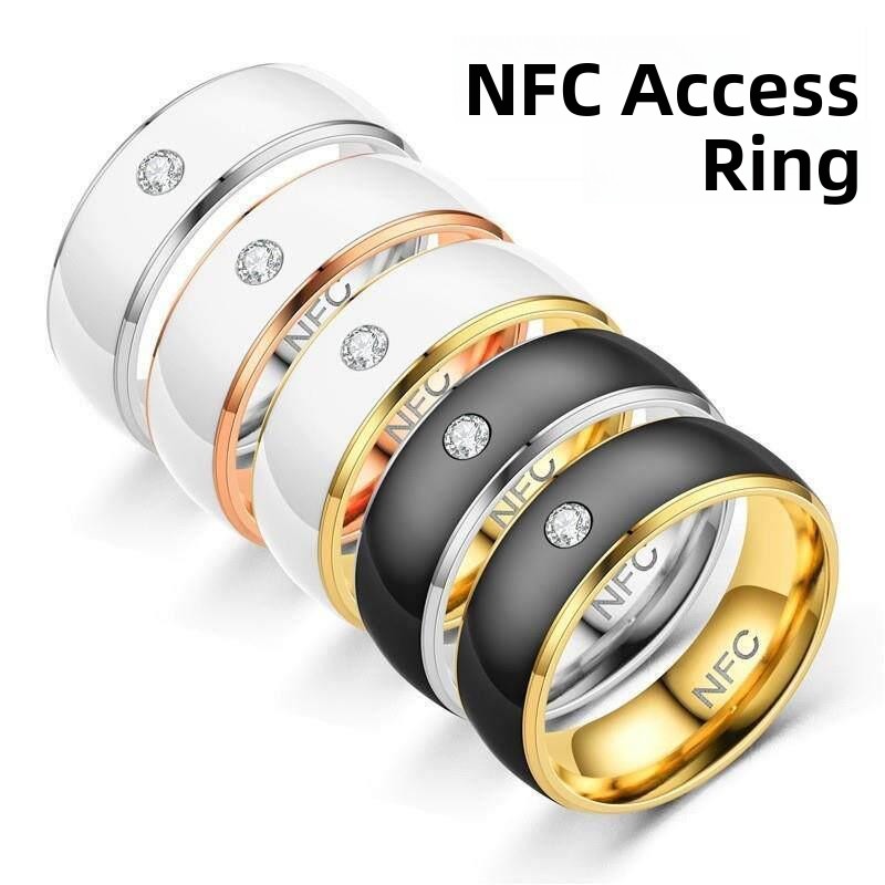 Smart Ring Nfc Pay - Anello NFC intelligente in acciaio al