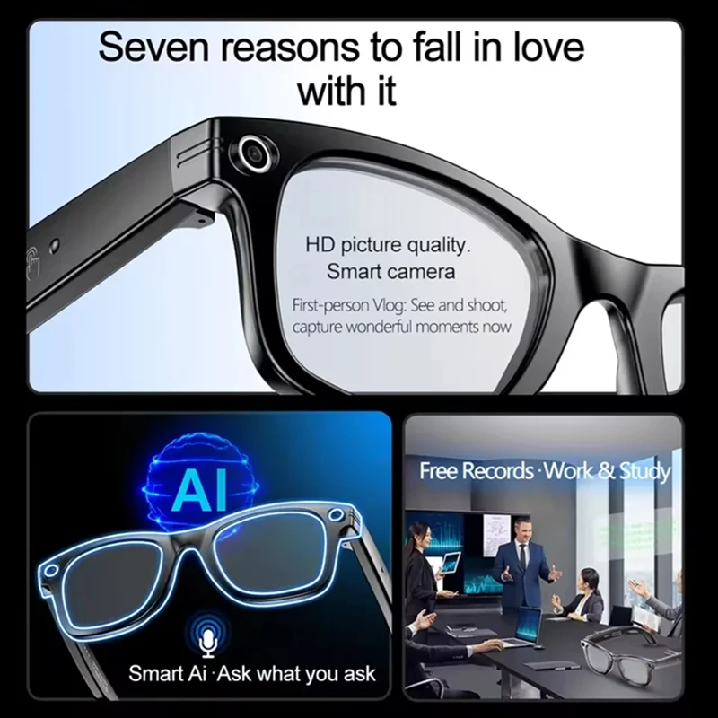 Lenovo AI Smart Glasses 4K Cam - Smart Glasses Lens recensione e prezzo