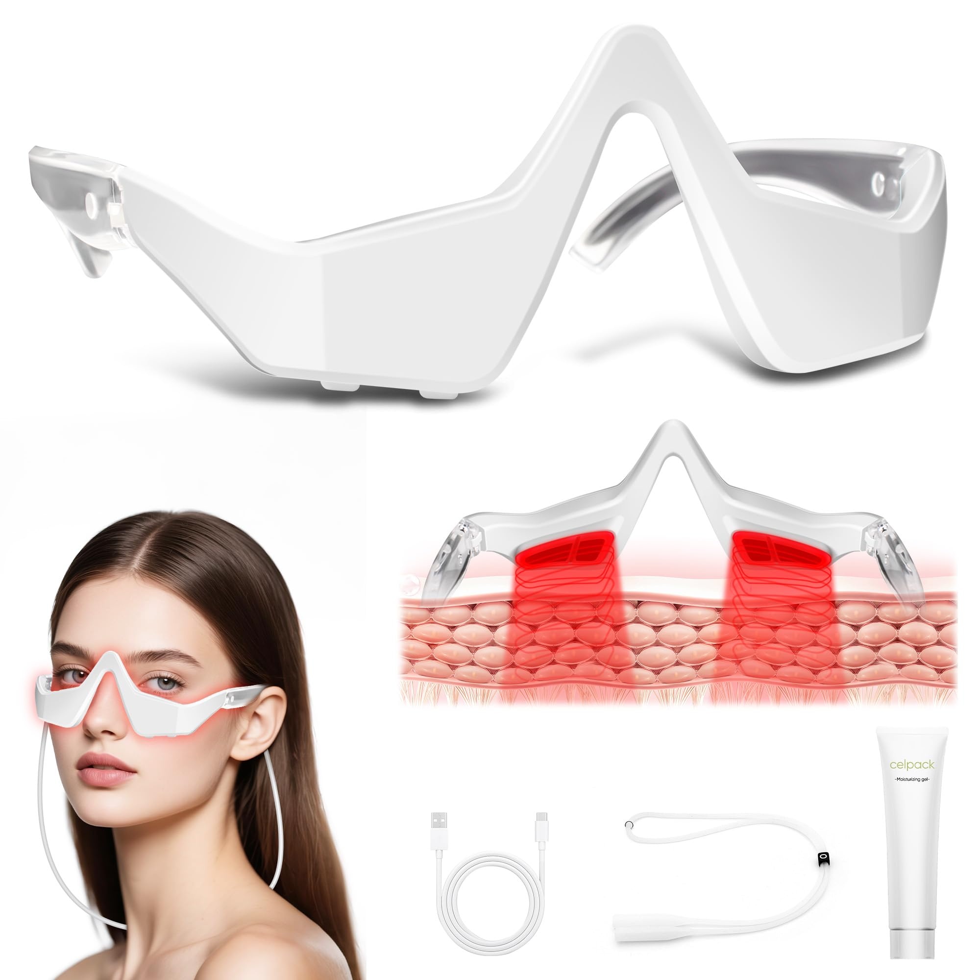 Occhiali Massaggianti per Occh - Light Therapy Glasses recensione e prezzo