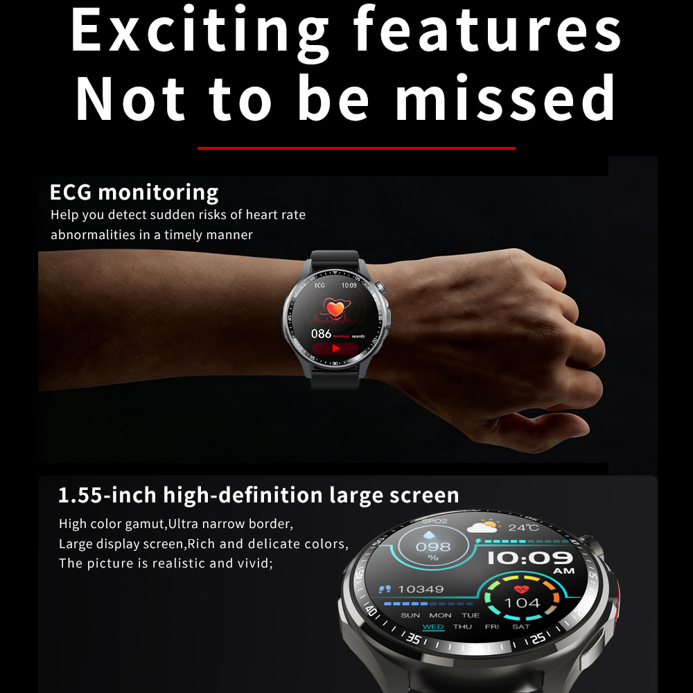 Smartwatch per uomo e donna, d - Fall Detection Watch recensione e prezzo