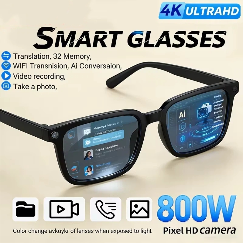 OnePlus AI Smart Glasses 8K HD - Smart Glasses Lens recensione e prezzo